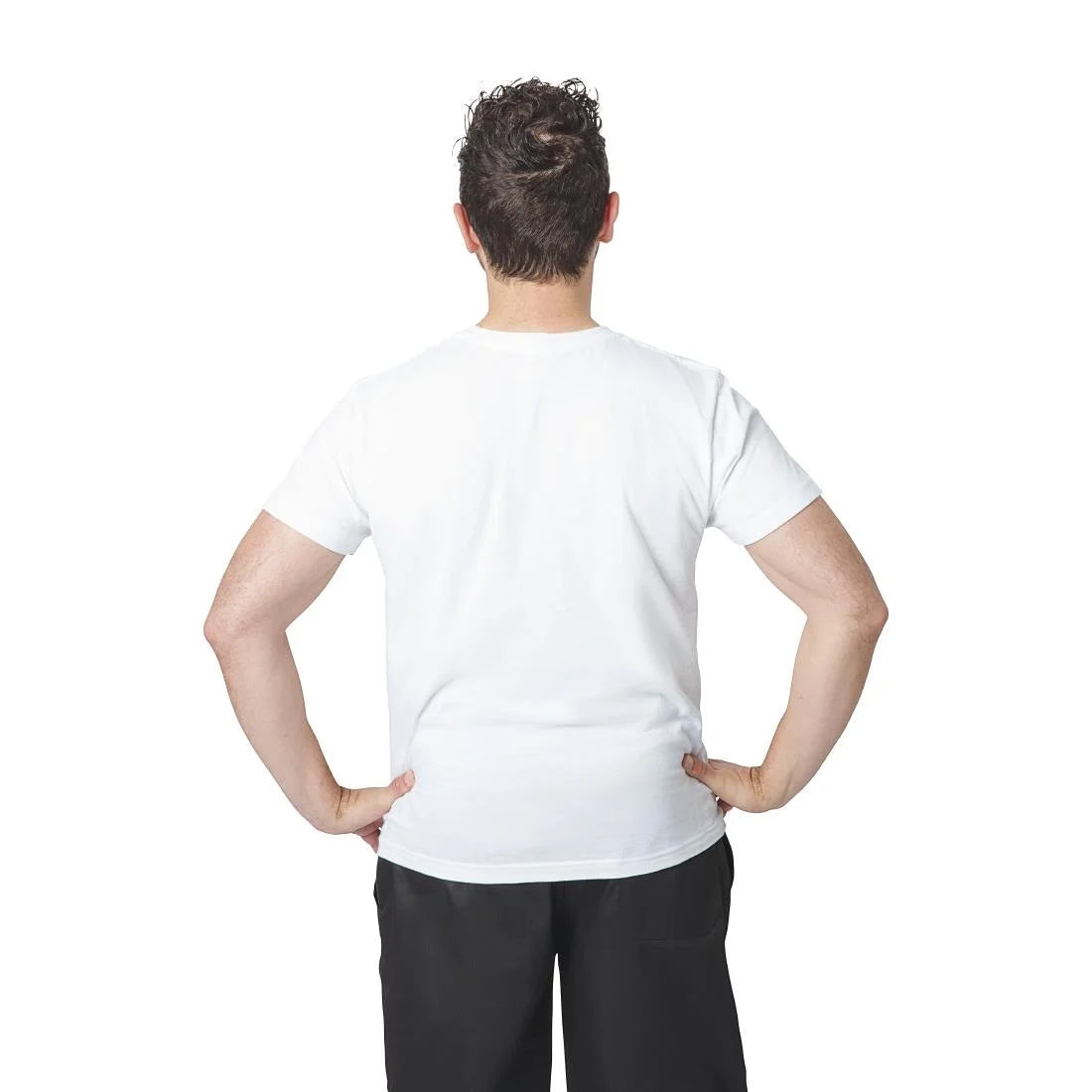 Unisex Chef T-Shirt White L