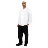 Whites Vegas Unisex Chefs Jacket Long Sleeve White L