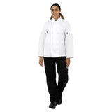 Whites Vegas Unisex Chef Jackets White M (5 Pack)