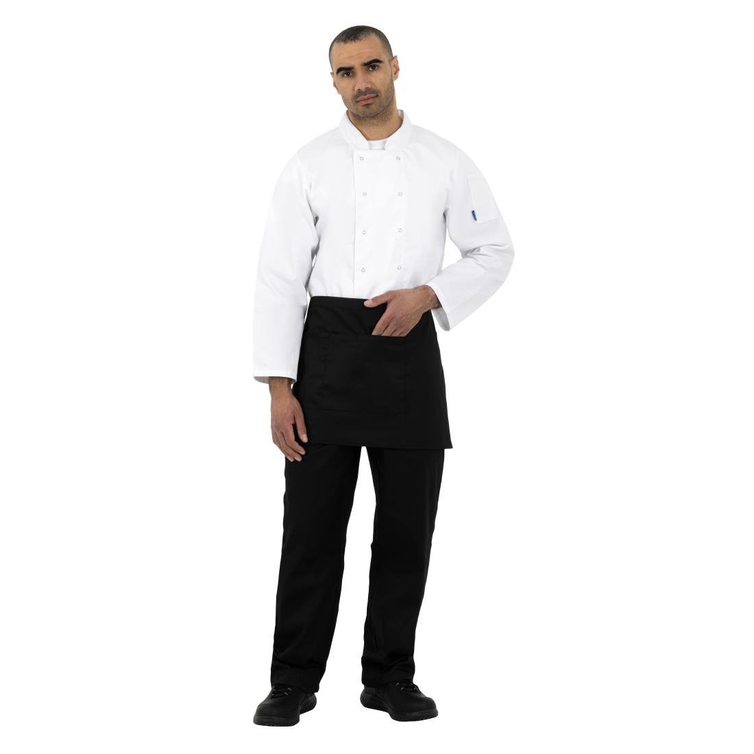 Whites Vegas Unisex Chefs Jacket Long Sleeve White L