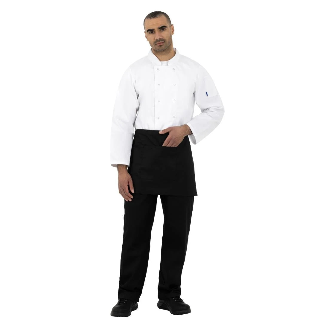 Whites Waist Aprons Black (5 Pack)