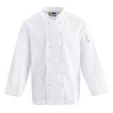 Whites Vegas Unisex Chef Jacket Long Sleeve White S