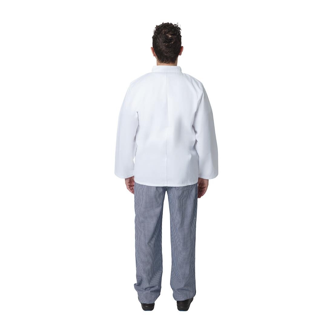 Whites Vegas Unisex Chefs Jacket Long Sleeve White L