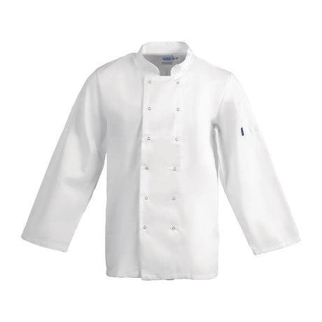 Whites Vegas Unisex Chef Jackets Long Sleeve White M (5 Pack)