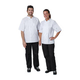 Whites Vegas Unisex Chefs Jacket Short Sleeve White 5XL