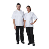 Whites Vegas Unisex Chef Jacket Short Sleeve White XS