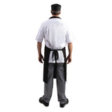 Whites Bib Aprons Black (5 Pack)