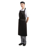 Whites Bib Aprons Black (5 Pack)