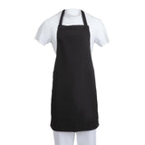 Whites Bib Aprons Black (5 Pack)