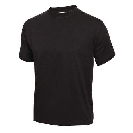 Nisbets Essentials T-Shirts Black Small (2 Pack)