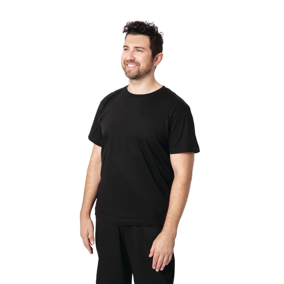 Unisex Chef T-Shirt Black 2XL
