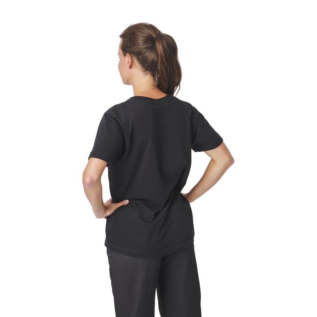 Unisex Chef T-Shirt Black L