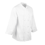 Chef Works Unisex Le Mans Chefs Jacket White L