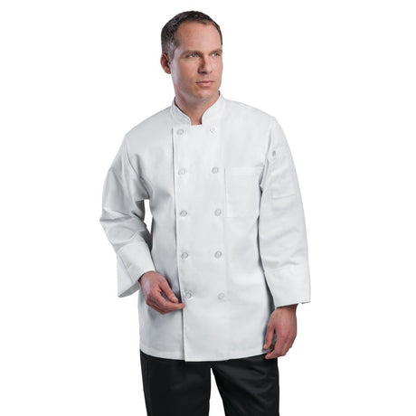 Chef Works Unisex Le Mans Chefs Jacket White XL