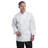 Chef Works Unisex Le Mans Chef Jacket White S