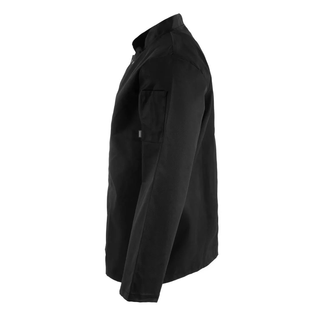 Whites Vegas Unisex Chef Jacket Long Sleeve Black M