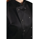 Whites Vegas Unisex Chef Jackets Black S (5 Pack)