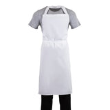 Whites Bib Apron Polycotton White XL