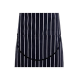 Whites Butchers Stripe Pocket Bib Apron Blue/White