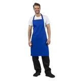 Whites Bib Apron Royal Blue