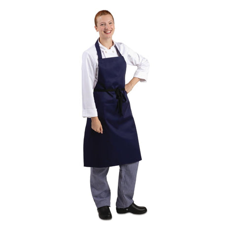 Whites Bib Apron Navy Blue