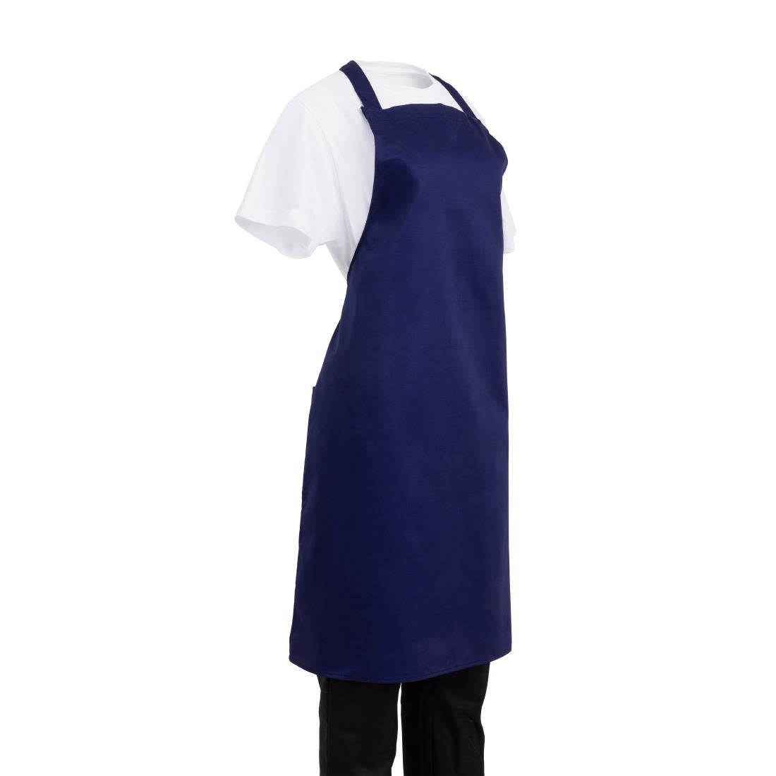 Whites Bib Apron Navy Blue