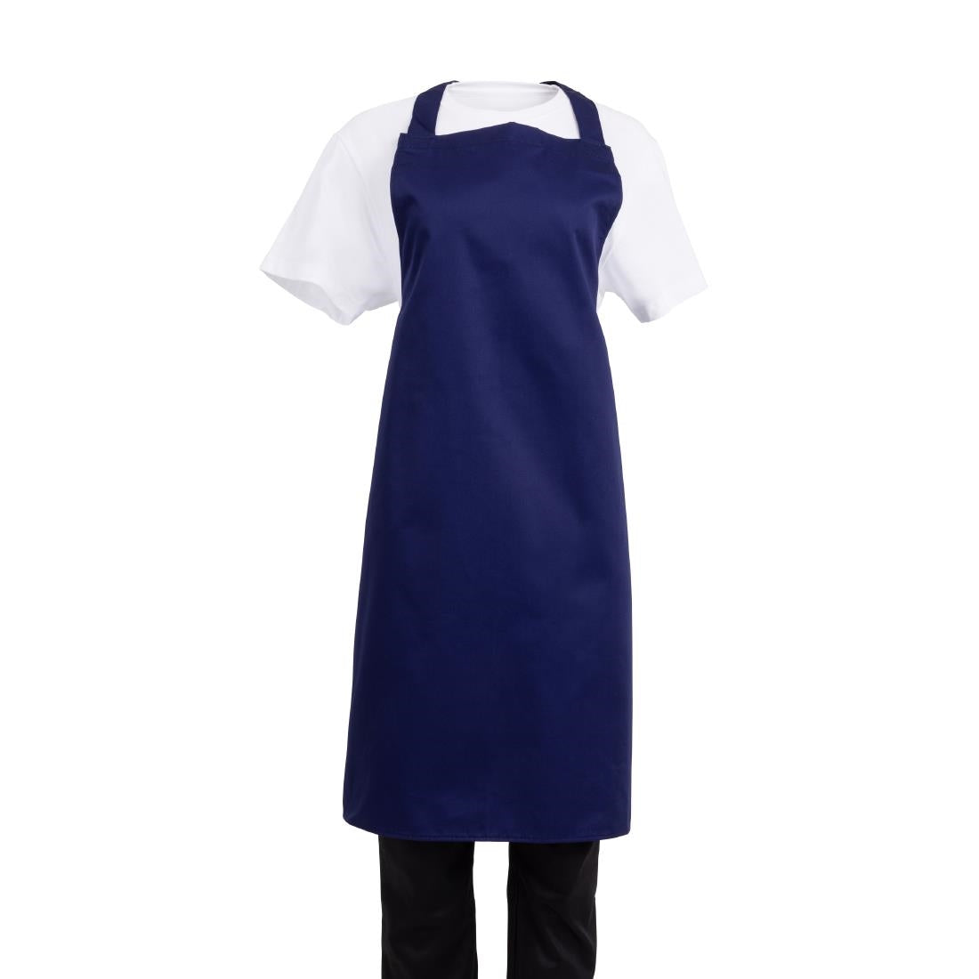 Whites Bib Apron Navy Blue
