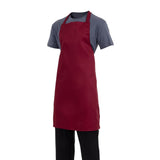 Whites Bib Apron Burgundy