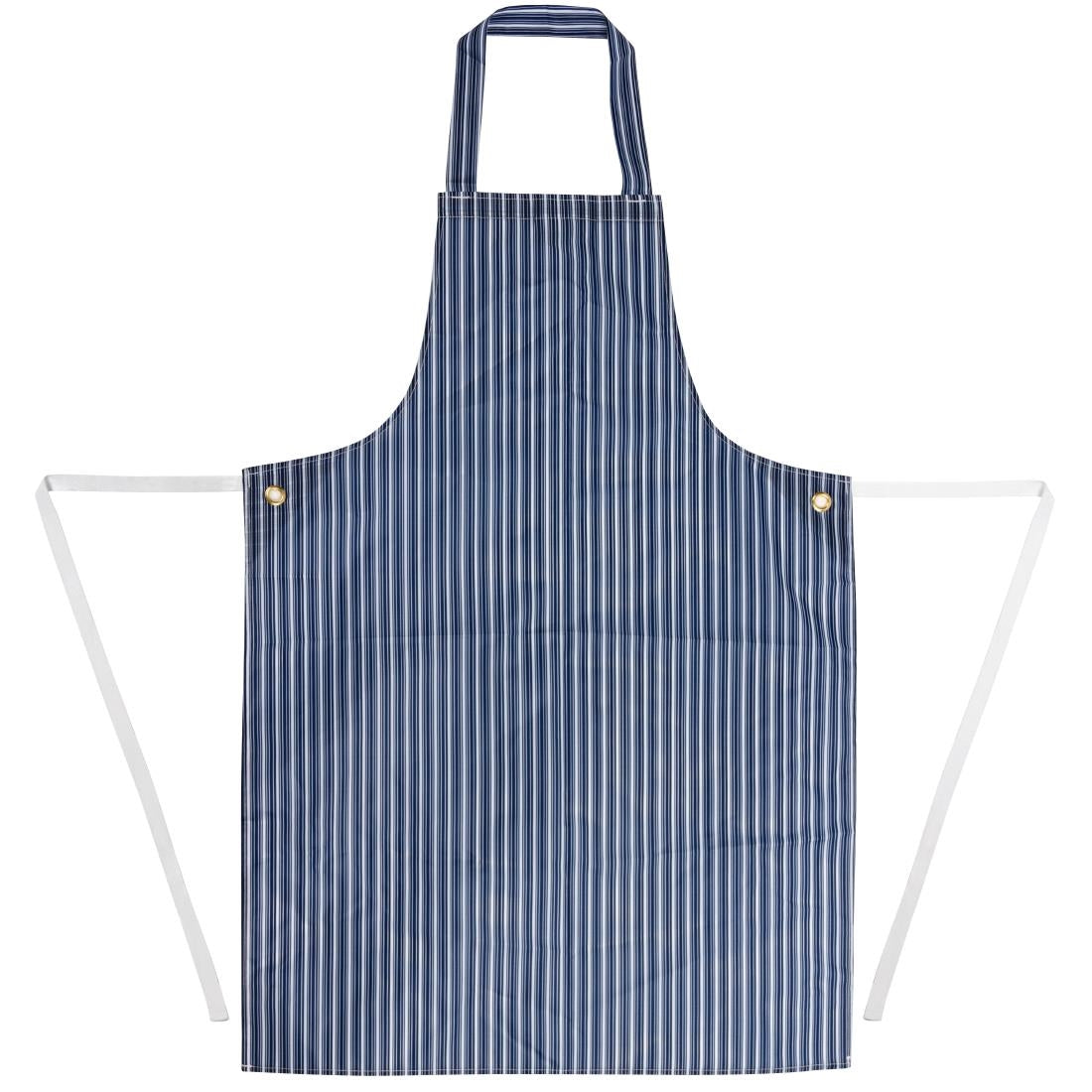 Whites Water Resistant Bib Apron Blue and White