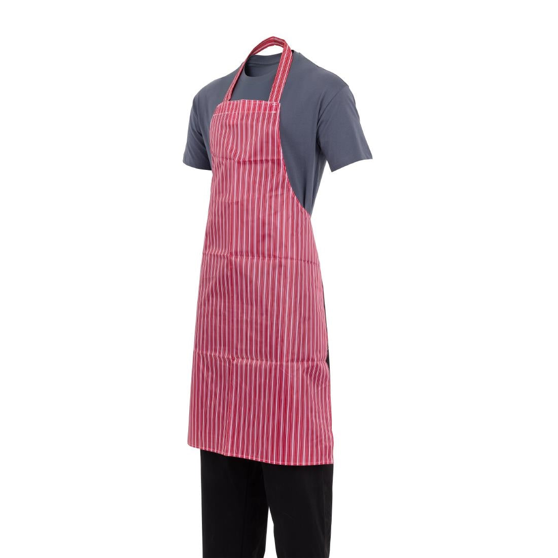 Whites Water Resistant Bib Apron Red/White