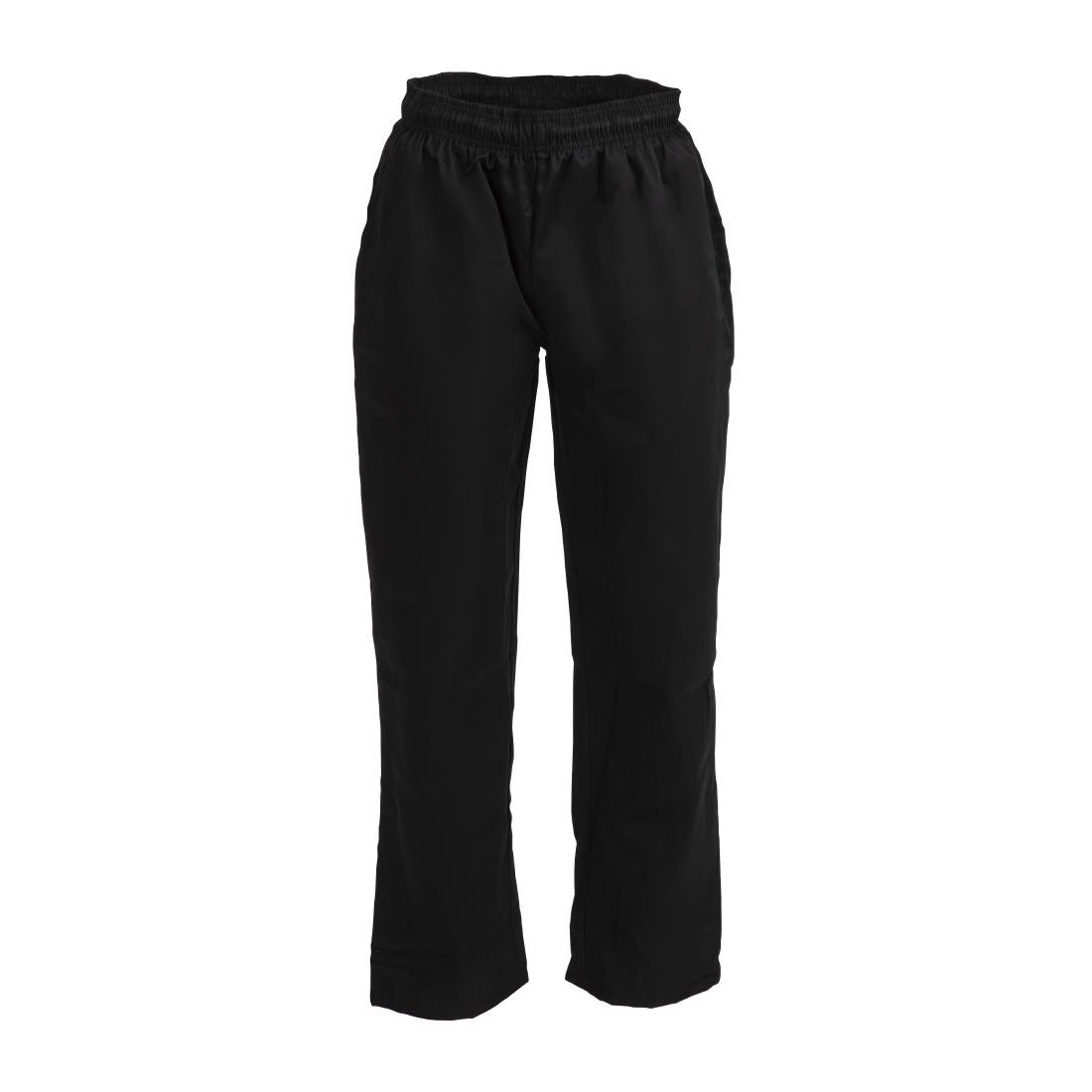 Whites Vegas Chef Trousers Polycotton Black L