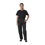 Whites Vegas Chef Trousers Polycotton Black M