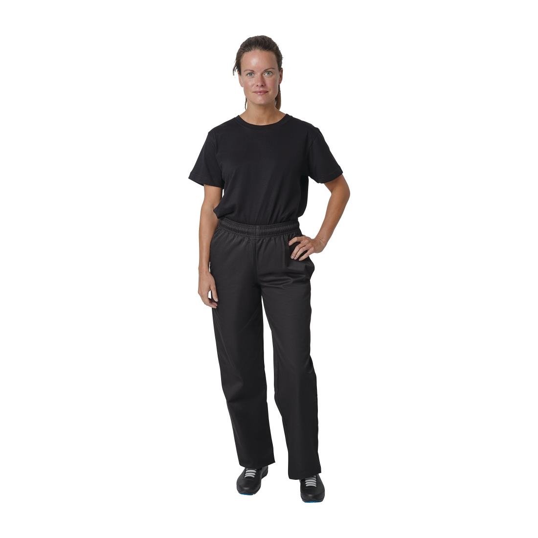 Whites Vegas Chef Trousers Polycotton Black L