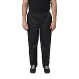 Whites Vegas Chef Trousers Polycotton Black L (5 Pack)