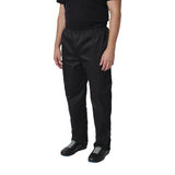 Whites Vegas Chef Trousers Polycotton Black L