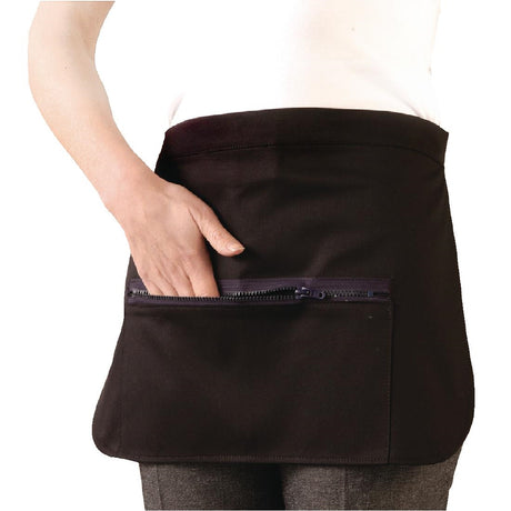 Whites Unisex Money Pocket With Zip Black