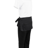 Whites Zipped Money Pocket Black