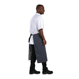 Whites Butchers Stripe Waist Apron Blue/White