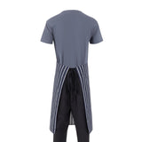 Whites Butchers Stripe Bistro Apron Blue/White