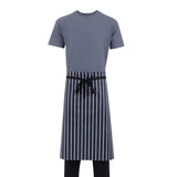 Whites Butchers Stripe Bistro Apron Blue/White