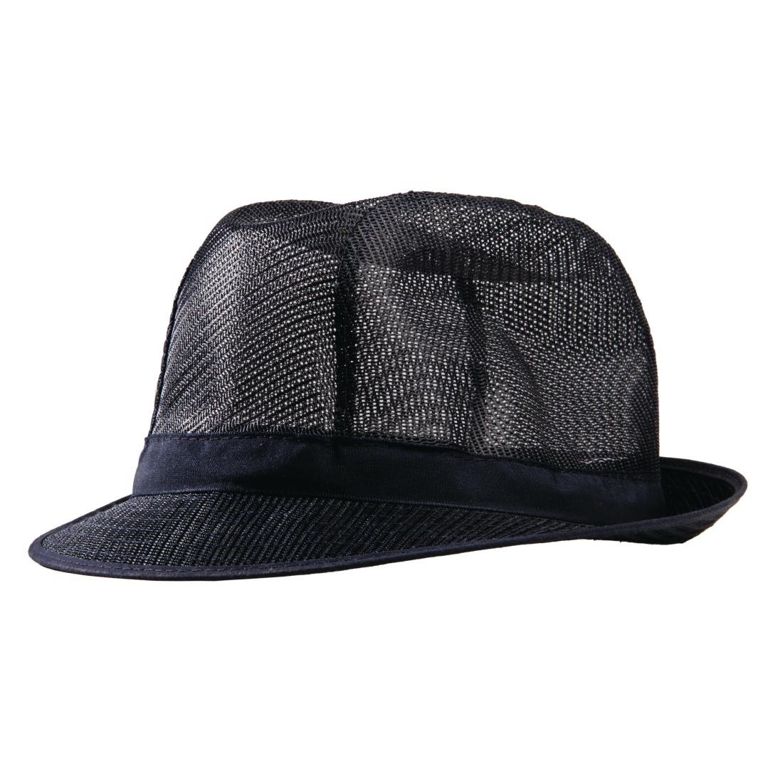 Trilby Hat Navy Blue L