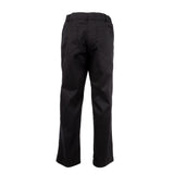 Chef Works Unisex Professional Series Chefs Trousers Black Herringbone L