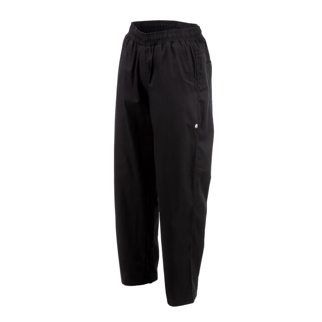 Chef Works Unisex Better Built Baggy Chefs Trousers Black 3XL