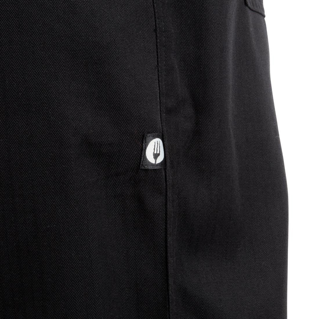 Chef Works Unisex Better Built Baggy Chefs Trousers Black S