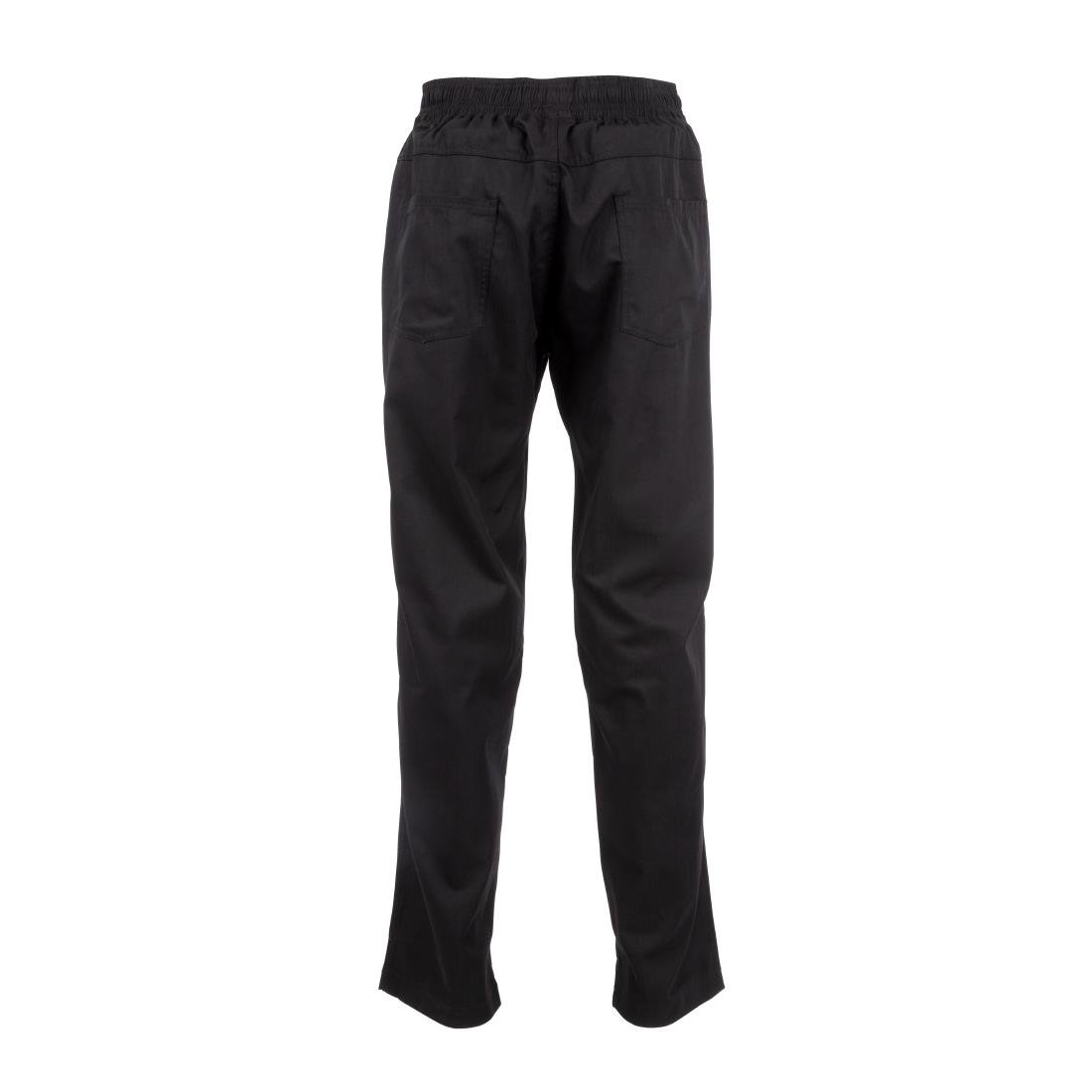 Chef Works Unisex Better Built Baggy Chefs Trousers Black S