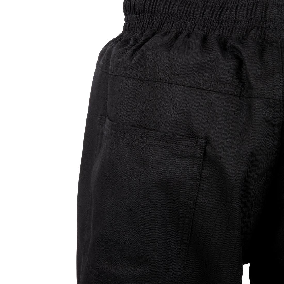Chef Works Unisex Better Built Baggy Chefs Trousers Black S