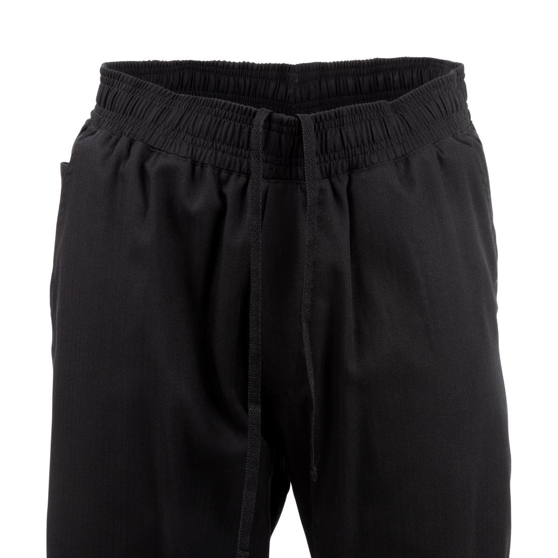 Chef Works Unisex Better Built Baggy Chefs Trousers Black S
