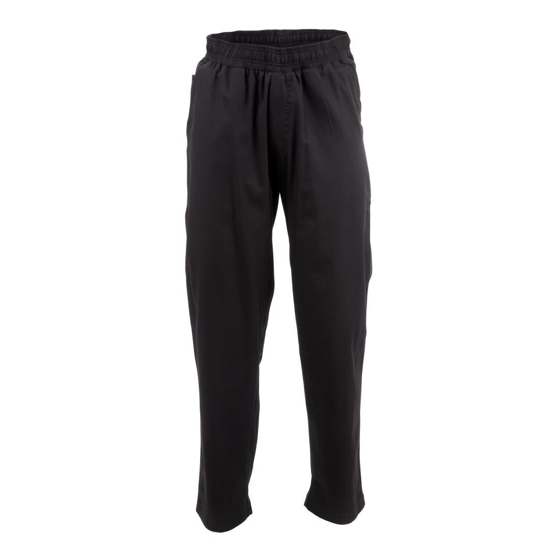 Chef Works Unisex Better Built Baggy Chefs Trousers Black 3XL