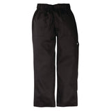 Chef Works Unisex Better Built Baggy Chefs Trousers Black 2XL