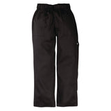 Chef Works Unisex Better Built Baggy Chefs Trousers Black L